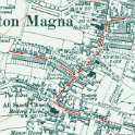 34-111 Map route of 1939 Wigston Magna Parade