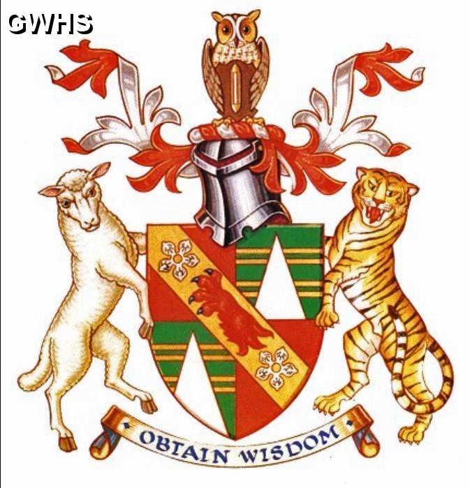 35-293 In 1974 it was merged with the Oadby crest to form the now used Oadby & Wigston Crest