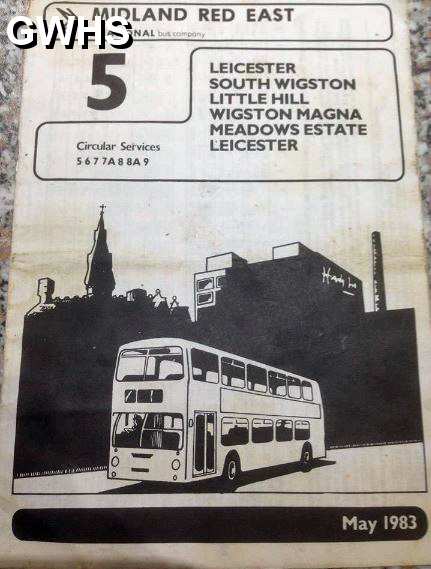 32-075 Bus Services in Wigston