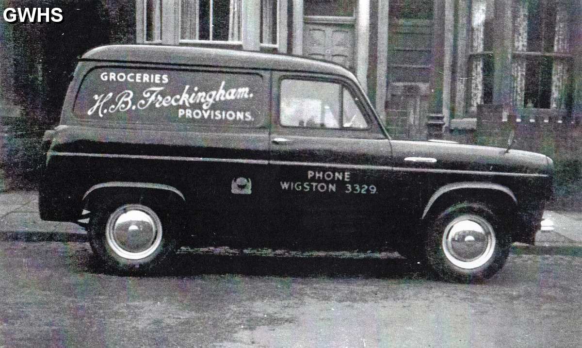34-666 H B Freckingham Wigston Magna - grocery delivery van 1956