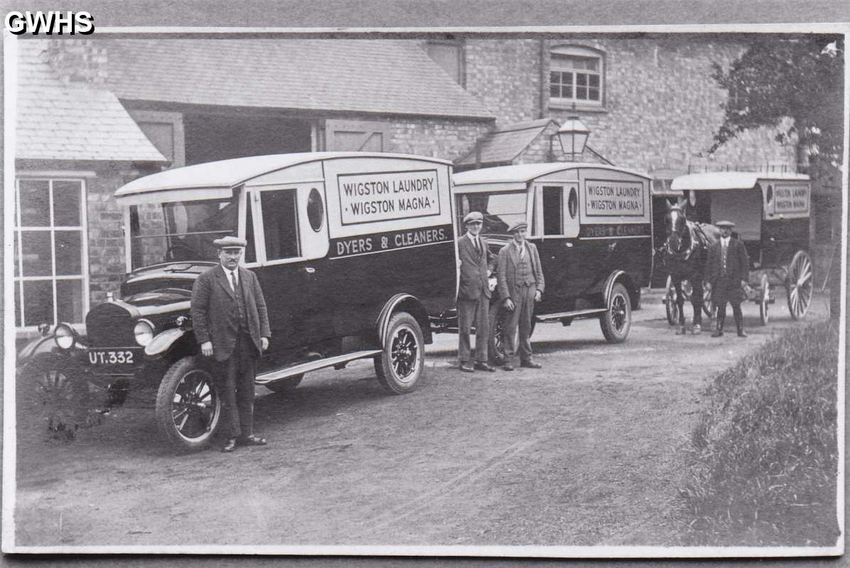 8-70 Wigston Steam Laundry vehicles