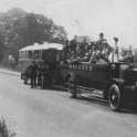 22-400 Midland Red Bus with Wigston Co-operative Society Staff  Wigston Magna 1920's