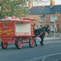 30-230 Restored Wigston Co-operative Society Milk delivery dray restored by Brian Summerland 