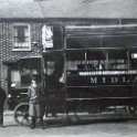 39-367 Tilling Stevens bus service to and from Wigston c1920