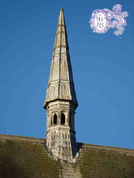 15-053 Spire on Chapel at Wigston Cemetery Welford Road Oct 2010.JPG