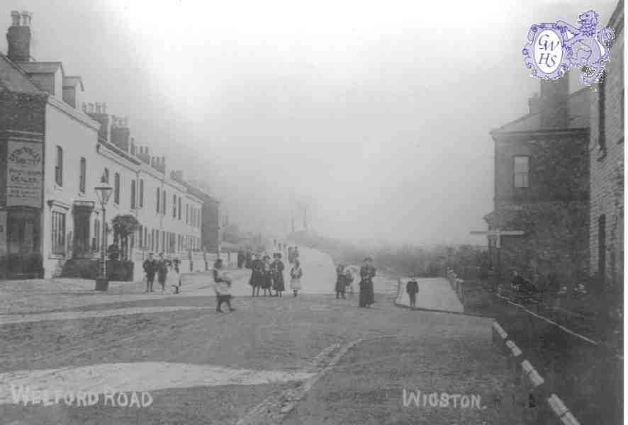 23-015 1906 Welford Road - alias Wharf Road Cross roads Wigston Magna 