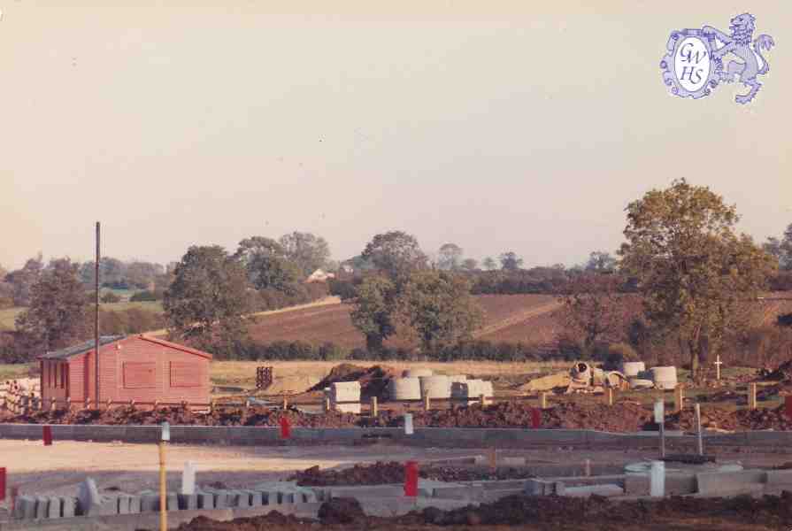 30-190a Start of the Wigston Harcourt Development taken from the cemetery island