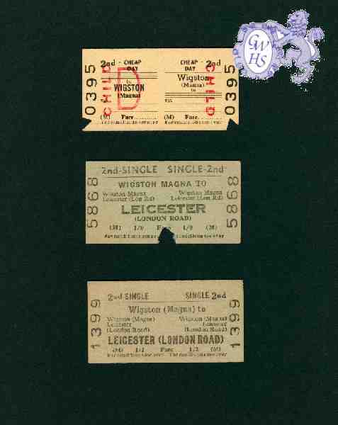 28-026 British Railways 'Edmondson' tickets - 195060's  (JDS Collection)