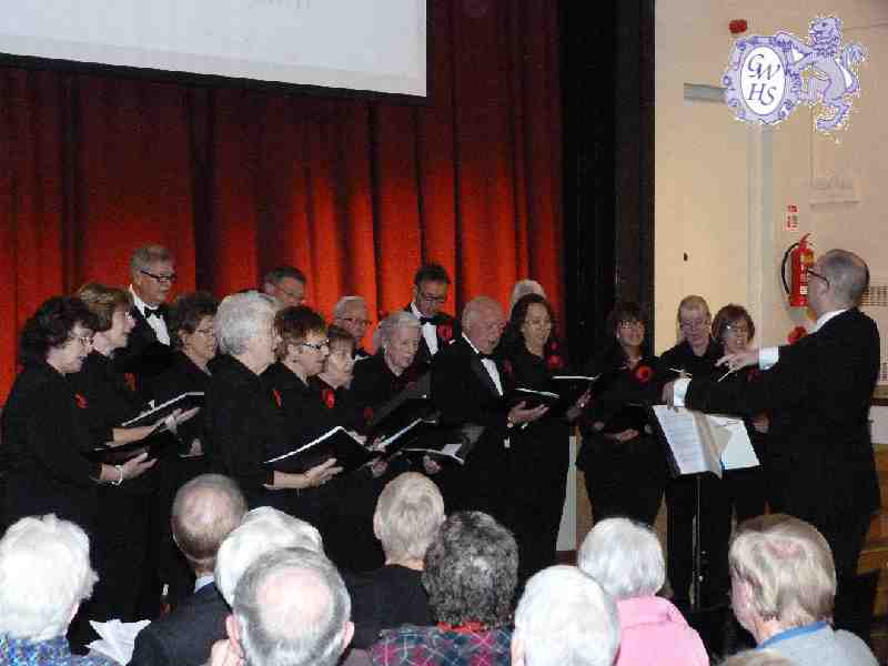 29-546 Wigston Remembers Abington Academy Oct 2015 The Harmonics Choir