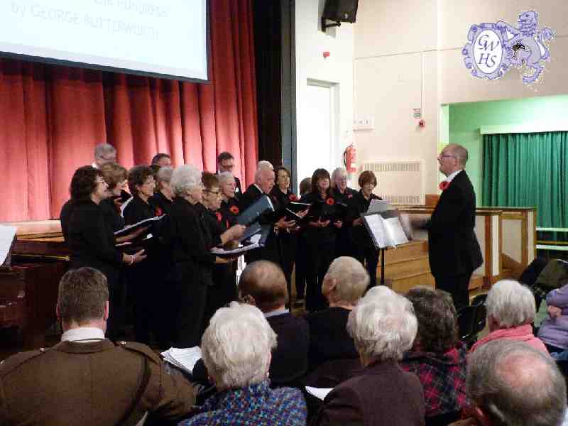 29-549 Wigston Remembers Abington Academy Oct 2015 The Harmonics Choir