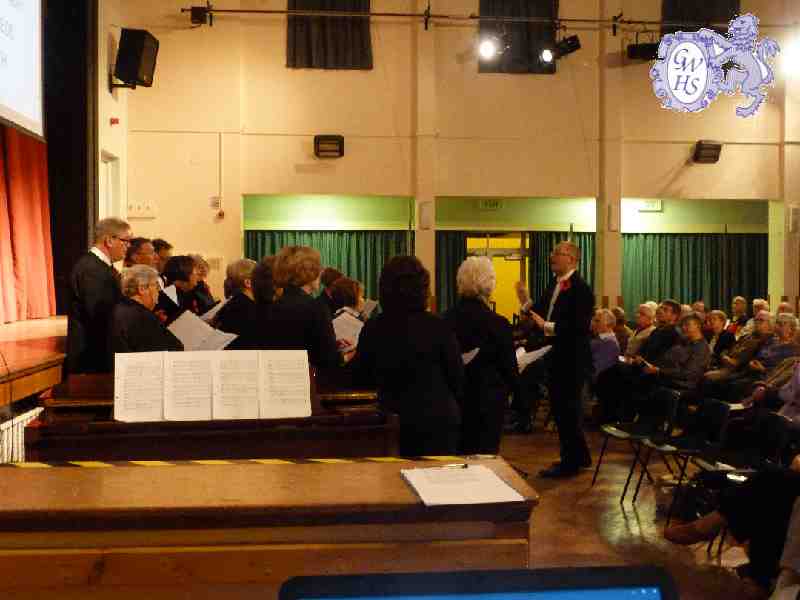 29-551 Wigston Remembers Abington Academy Oct 2015 The Harmonics Choir